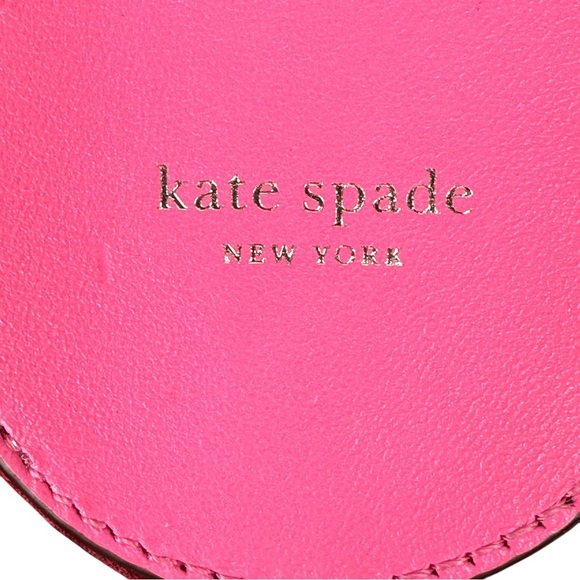 Kate Spade Keychain Spademals Multicolor Raffia & Leather Preeny Peacock Keyfob - Picture 5 of 6
